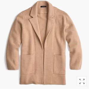 J. Crew Jackets & Coats - J. Crew Sophie Open Front Blazer, Heathered Khaki J. Crew Jackets & Coats - J. Crew Sophie Open Front Blazer, Heathered Khaki
